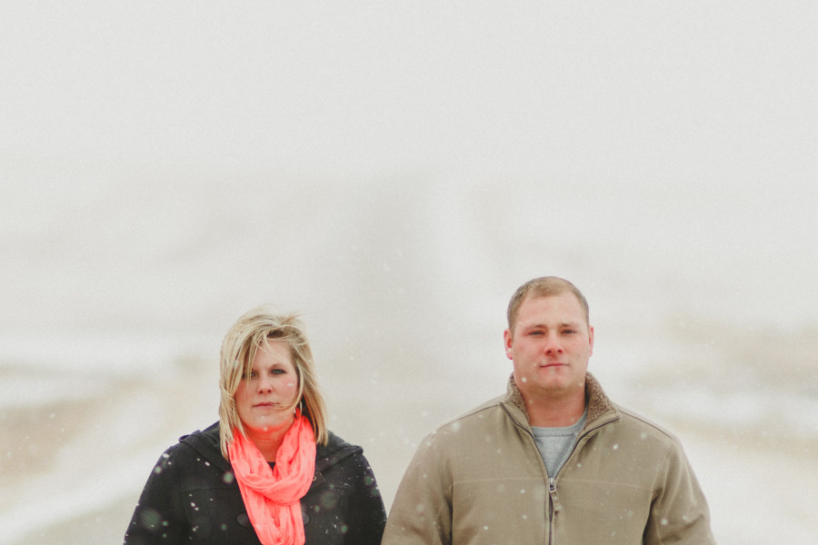 Cianna & Colby // Gull Lake Engagement Photographer